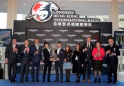 A toasting ceremony is held at Jockey Club Box after the LONGINES Hong Kong Cup.