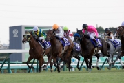 Rich Tapestry (white cap �V No. 1) finishes sixth in the G1 Sprinters Stakes (1200m) at Nakayama Racecourse, Japan this afternoon (Sunday, 4 October).