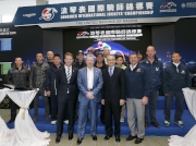 From left to right, front row, Club��s Executive Director of Racing Authority, Andrew Harding, Club��s Chief Executive Officer, Winfried Engelbrecht-Bresges, Club��s Deputy Chairman Anthony Chow and Club��s Executive Director of Racing, William Nader take a group photo with the owners, trainers and jockeys at the ceremony.