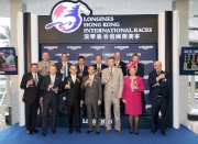 A toasting ceremony was held at Jockey Club Box after the LONGINES Hong Kong Sprint.
