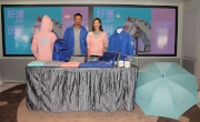 Lucky Stars Louis Cheung and Grace Chan introduce the brand new range of ��LUCKY START�� themed merchandise.