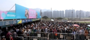 Photo  13, 14<br />
  Sha Tin  Racecourse is packed with racegoers at the Lucky  Start January 1 Raceday.

