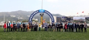 Delighted connections of Designs On Rome celebrate their victory in the Citi Hong Kong Gold Cup.