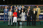 Group photo at the presentation ceremony of the Happy Valley Vase.