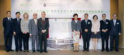 The Cluba?s Deputy Chairman Anthony W K Chow (5th left), HKSAR Chief Executive The Hon Carrie Lam (5th right), Secretary for Food and Health Professor Sophia Chan (3rd right), Chief Executive of the Hospital Authority Dr Leung Pak-yin (2nd left), Honorary President of the Society for the Promotion of Hospice Care Dr Leong Che-hong (2nd right), Chairman of the Society for the Promotion of Hospice Care Raymond Wong (4th right) and Chairman of the JCHH Governing Committee Professor Thomas Wong (4th left) at the official opening of the Jockey Club Home for Hospice and the launch of the Jockey Club Inpatient Hospice Care Subsidy Programme.