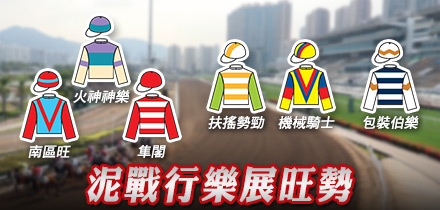泥戰行樂展旺勢